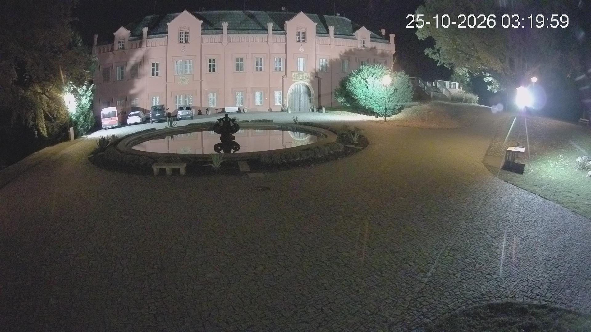 Klášterec nad Ohří - zámek - včera