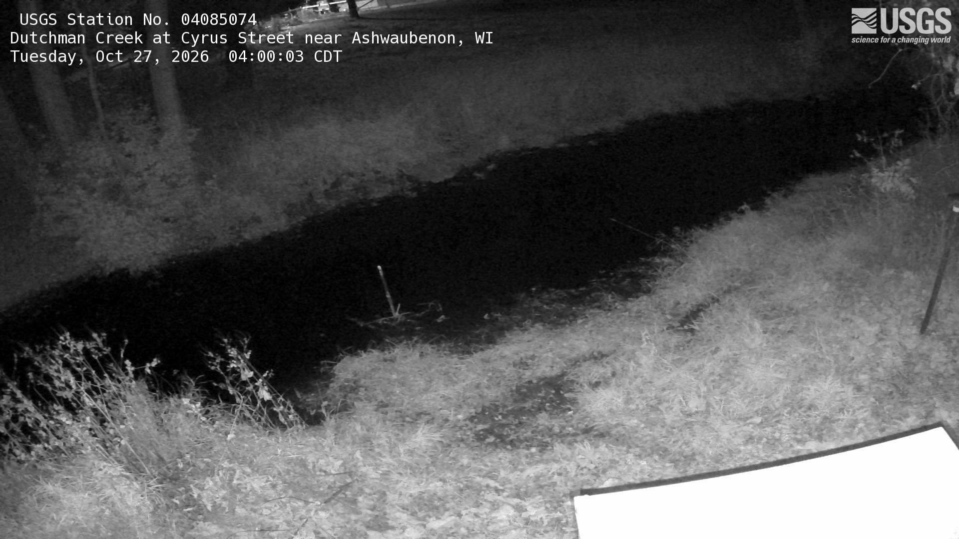 Dutchman Creek at Cyrus Street near Ashwaubenon - Webcams