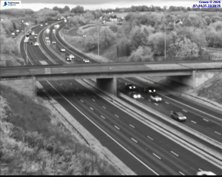 M1 J46 Austhorpe Interchange - Вчера