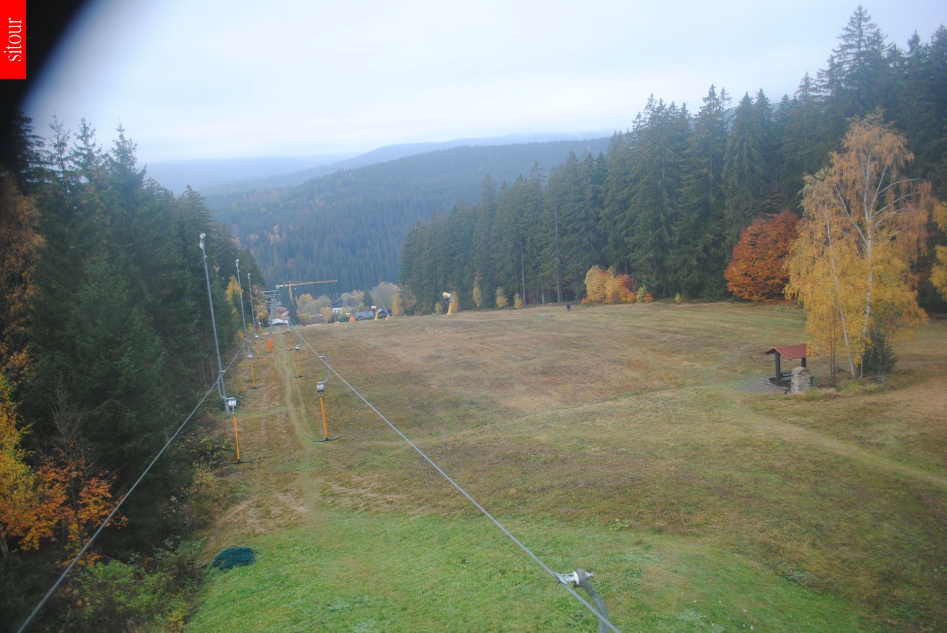Nad nádražím Horní stanice - Gestern
