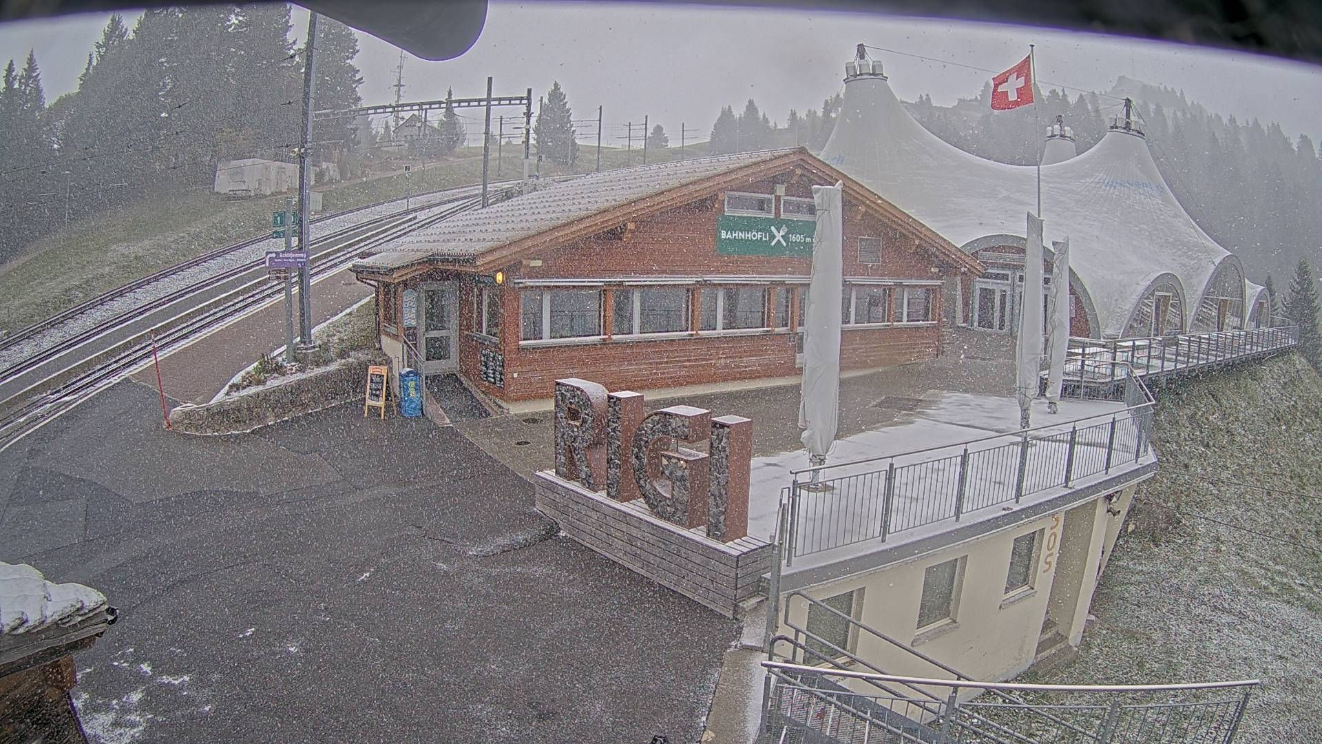 Rigi Staffel - Rigi Kulm Eventzelt - Kamera web