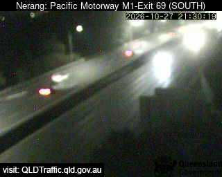 Nerang - Pacific Motorway M1 - Exit 69 - South - Yesterday
