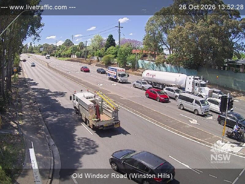 Old Windsor Road (Winston Hills) - Yesterday