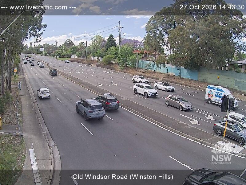 Old Windsor Road (Winston Hills) - Webcams