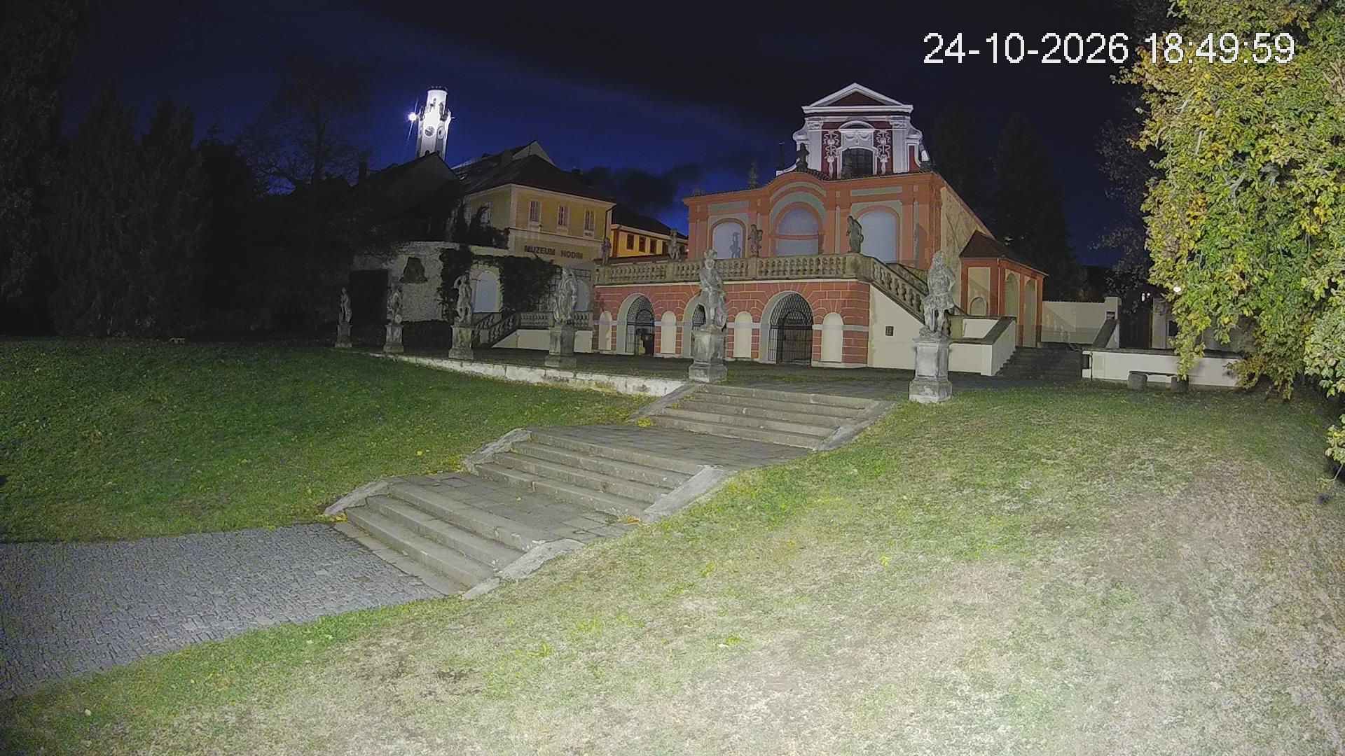 Klášterec nad Ohří - zámek - včera