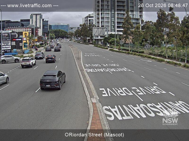 ORiordan Street (Mascot) - Yesterday