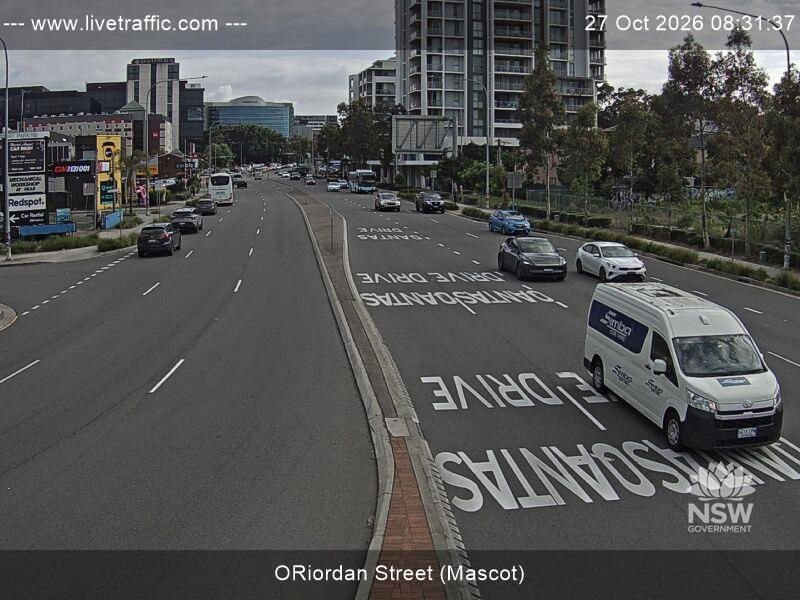 ORiordan Street (Mascot) - Webcams
