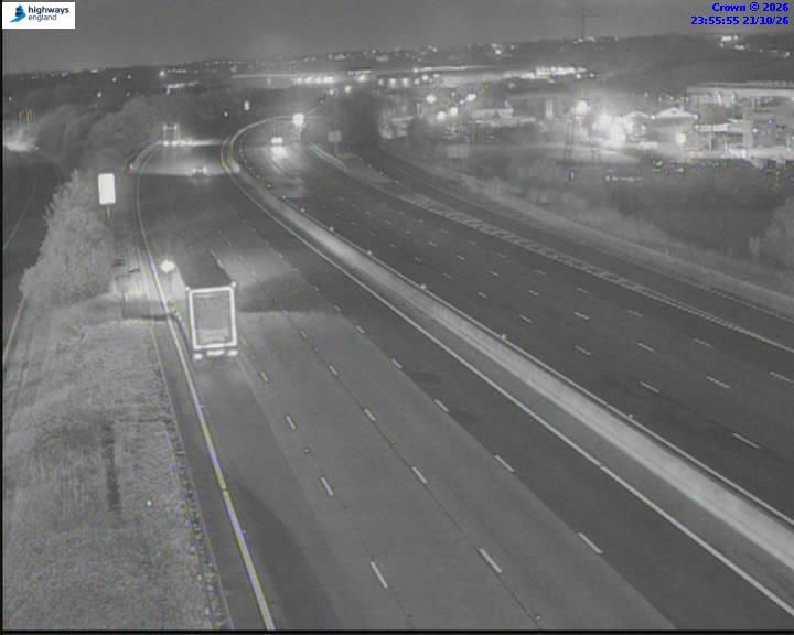 M1 J29A Duckmanton Interchange - Вчера