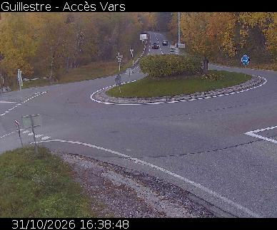 Guillestre Giratoire accès Vars - Webcams