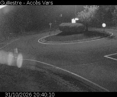 Guillestre Giratoire accès Vars - Webcams