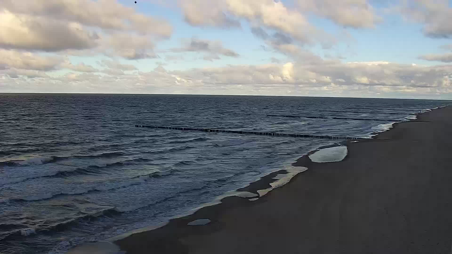 TRZĘSACZ - widok na plażę - Webkamery