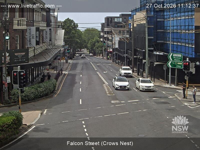 Falcon Street (Crows Nest) - Webcams