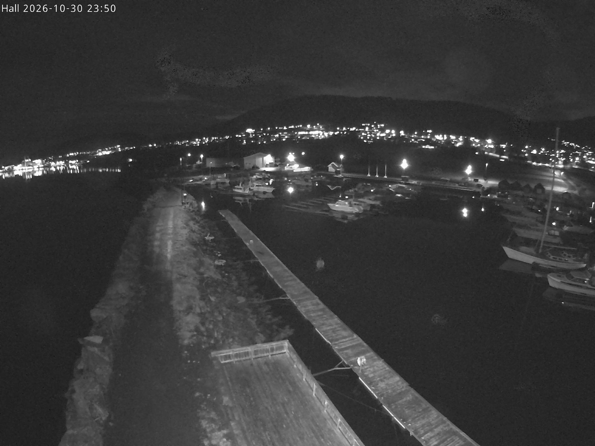 Elnesvågen småbåtforening - Moloen hall - Webcams