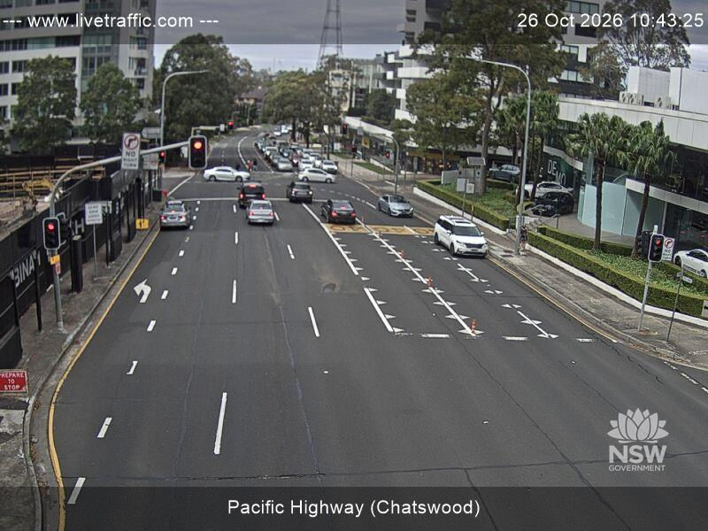 Pacific Highway (Chatswood) - Yesterday