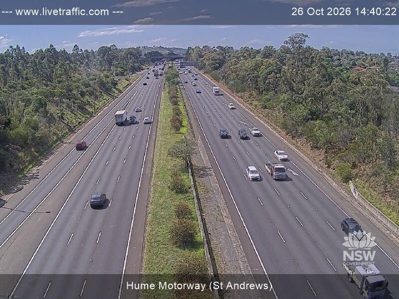 Hume Motorway (St Andrews) - Yesterday