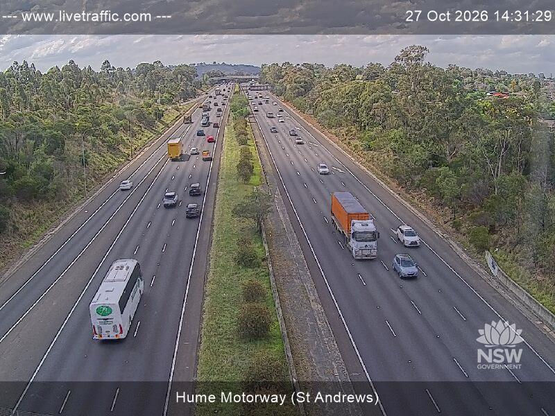 Hume Motorway (St Andrews) - Webcams