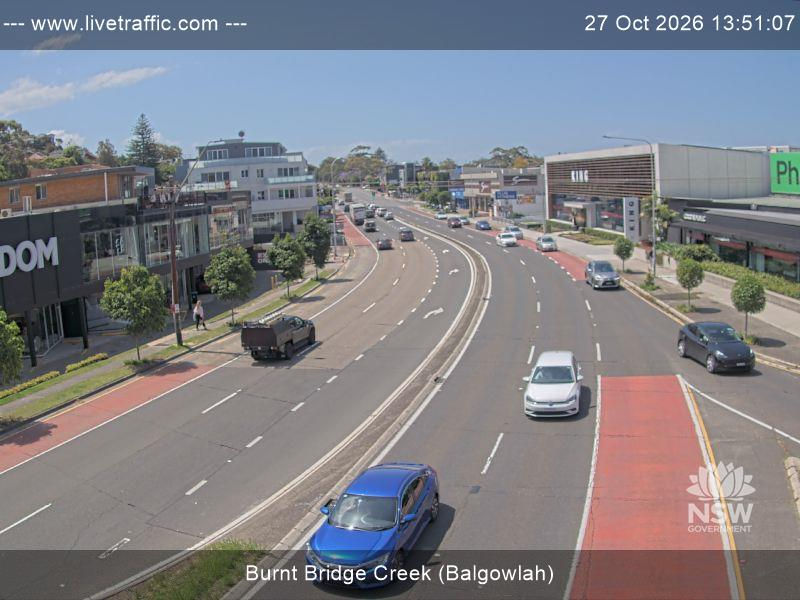 Burnt Bridge Creek (Balgowlah) - Webcams