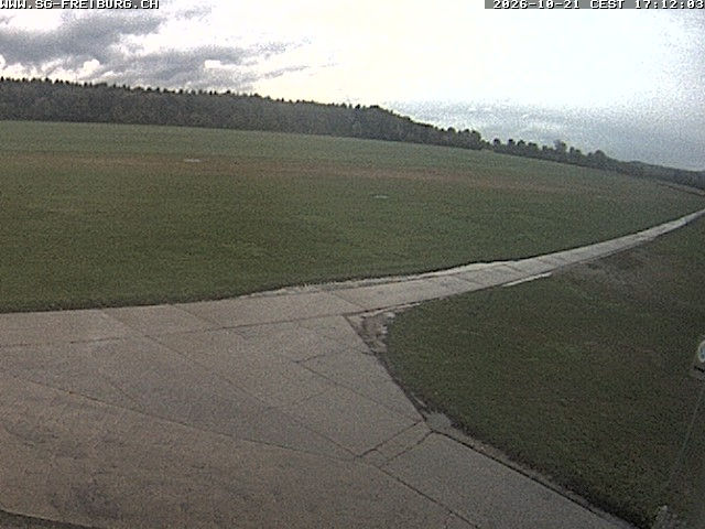 Sugiez - Bellechasse Flugplatz LSTB RWY 26 - 웹카메라