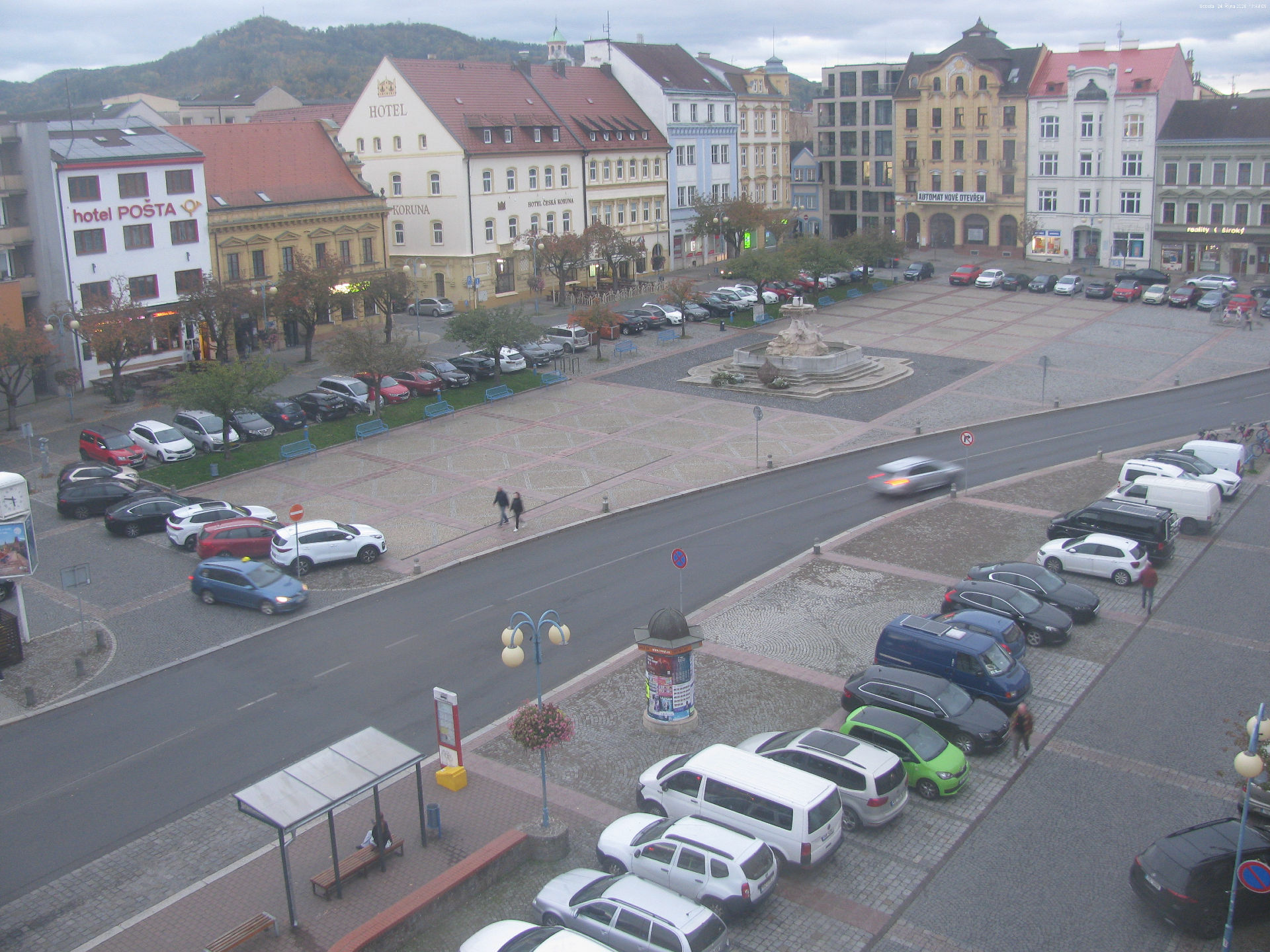 Děčín - včera