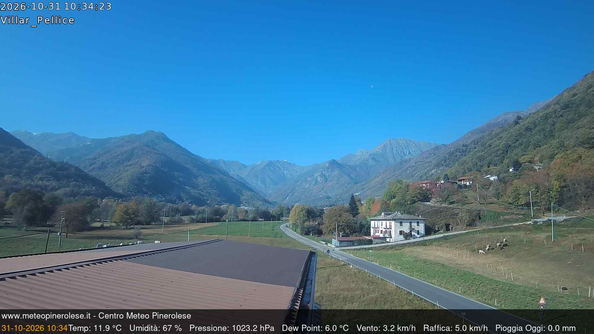 Villar Pellice - Bric Bouchet - Webcams