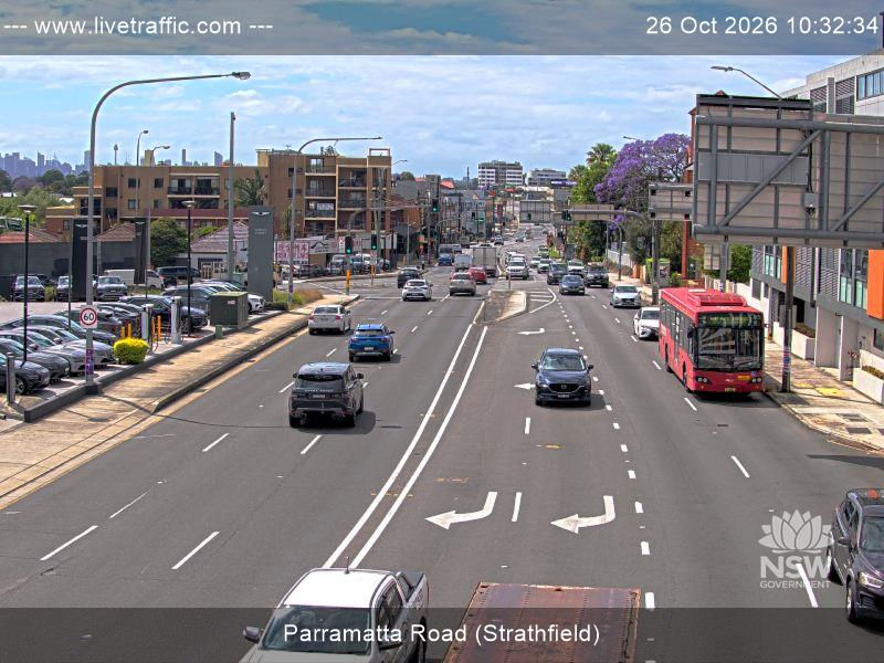 Parramatta Road (Strathfield) - Yesterday