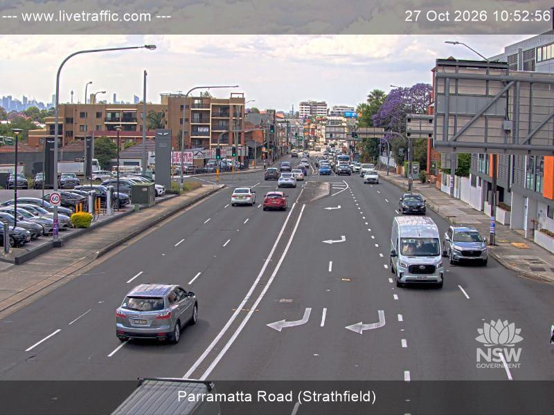 Parramatta Road (Strathfield) - Webcams