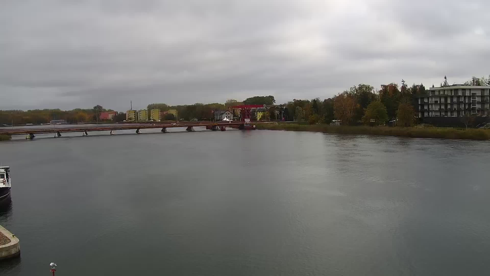Dziwnów - widok na Marinę - Včera