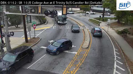 DEK-0162: SR 10/E College Ave at E Trinity St/S Candler Rd (DeKalb) - Webcams