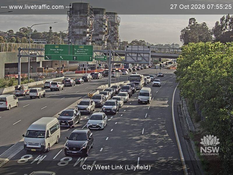 City West Link (Lilyfield) - Webcams