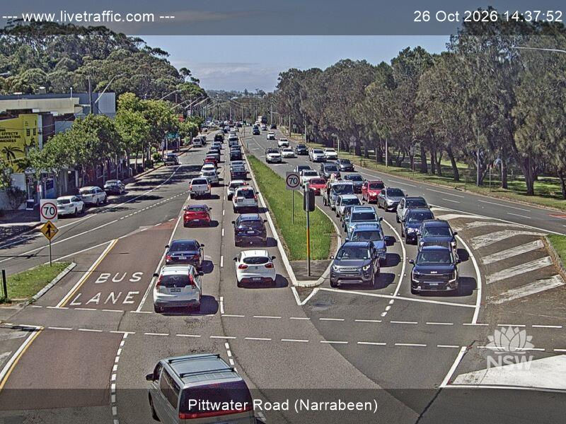 Pittwater Road (Narrabeen) - Yesterday