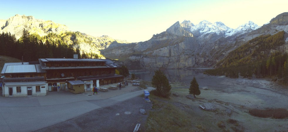Oeschinensee - Berghotel - Web kameralar