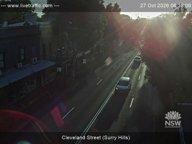 Cleveland Street (Surry Hills) - Webcams