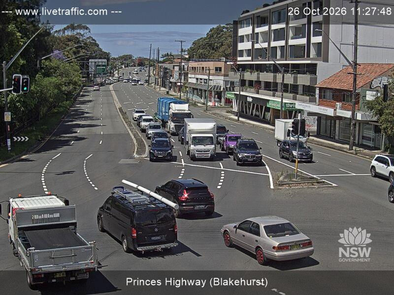 Princes Highway (Blakehurst) - Yesterday