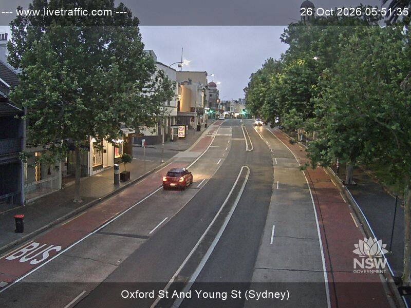 Oxford St and Young St - Yesterday