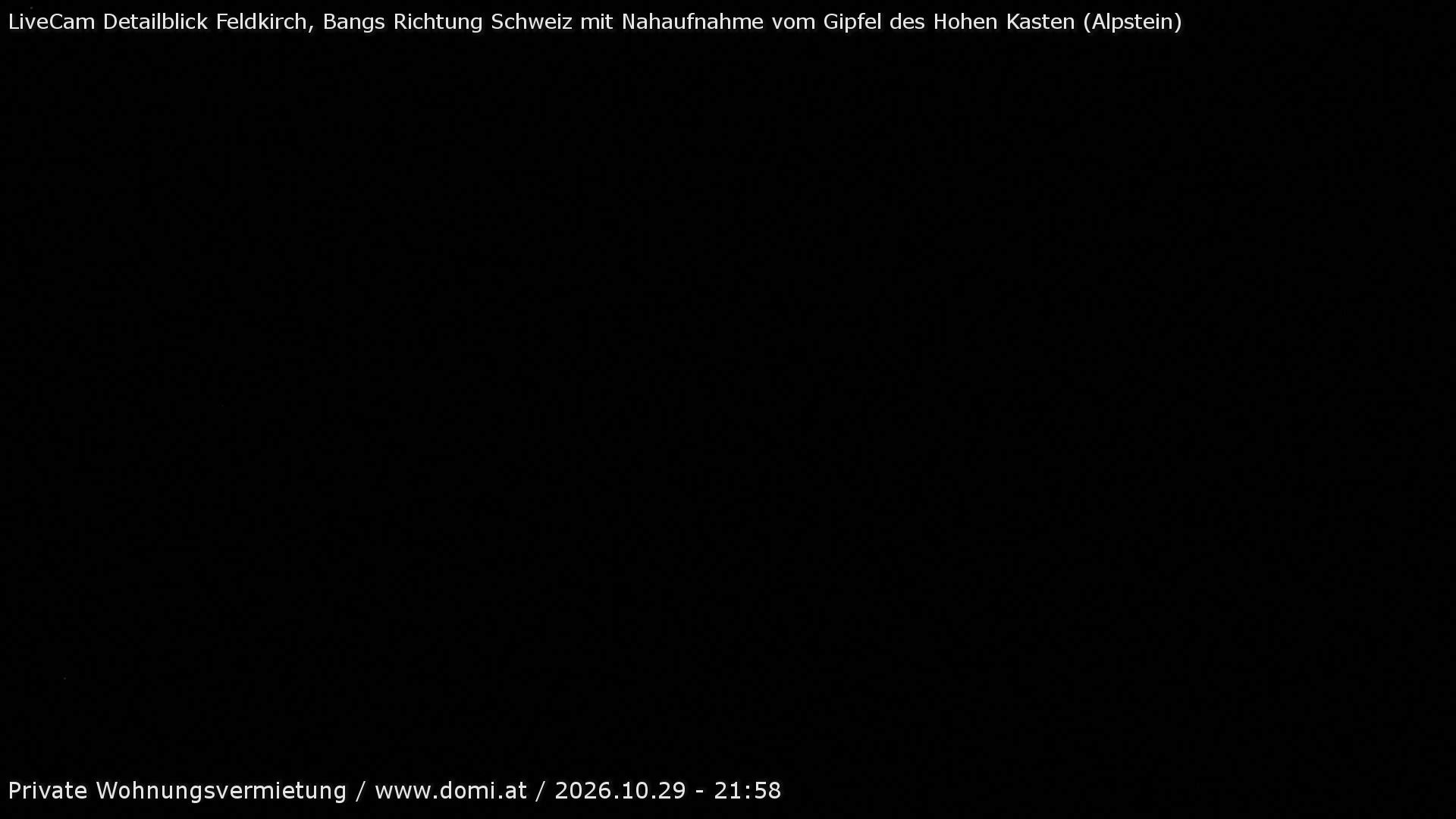Feldkirch - Nofels zum Hohen Kasten Tele - Webcams