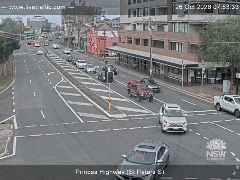 Princes Highway (St Peters S) - Yesterday