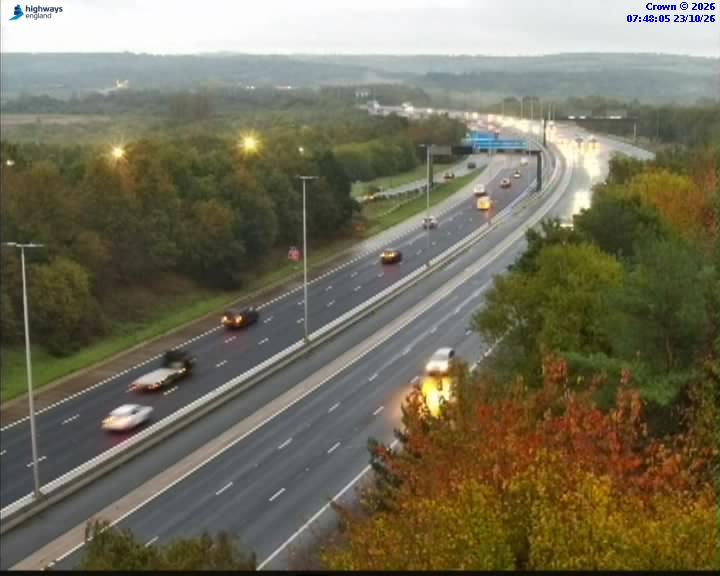 M1 J44 Rothwell Interchange - Веб-камеры