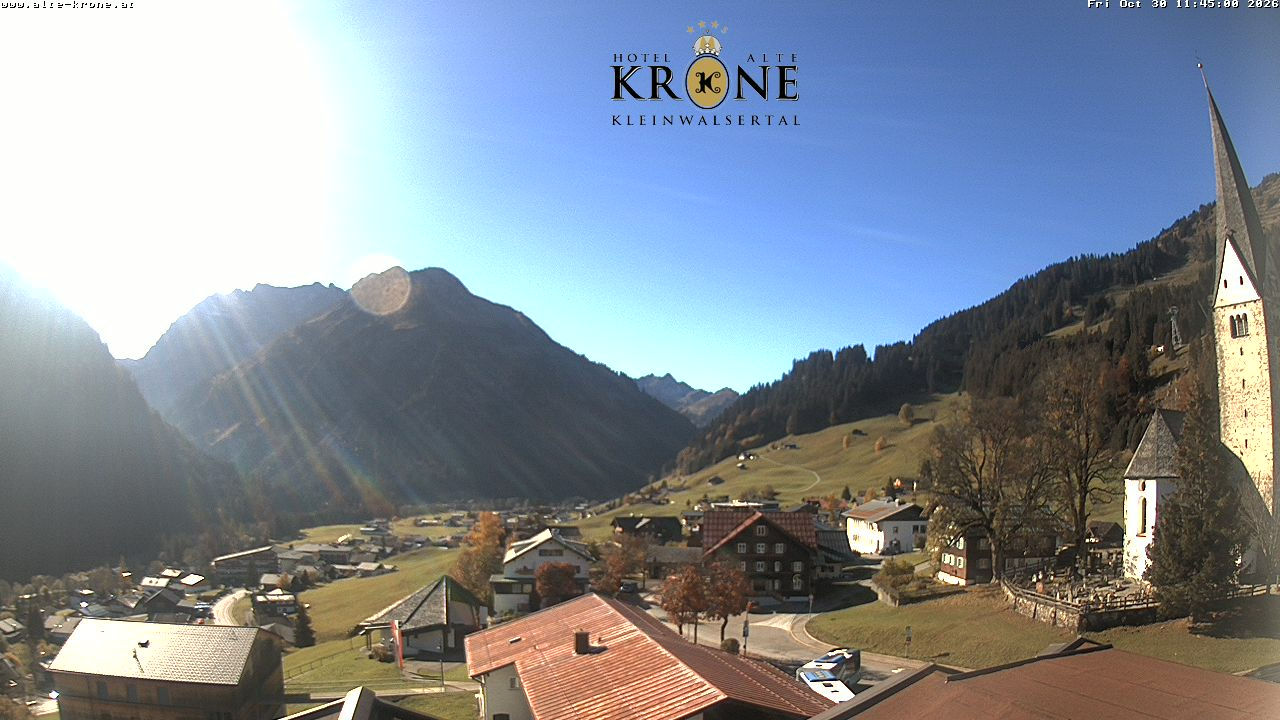 Mittelberg - Hotel Alte Krone - Webcams