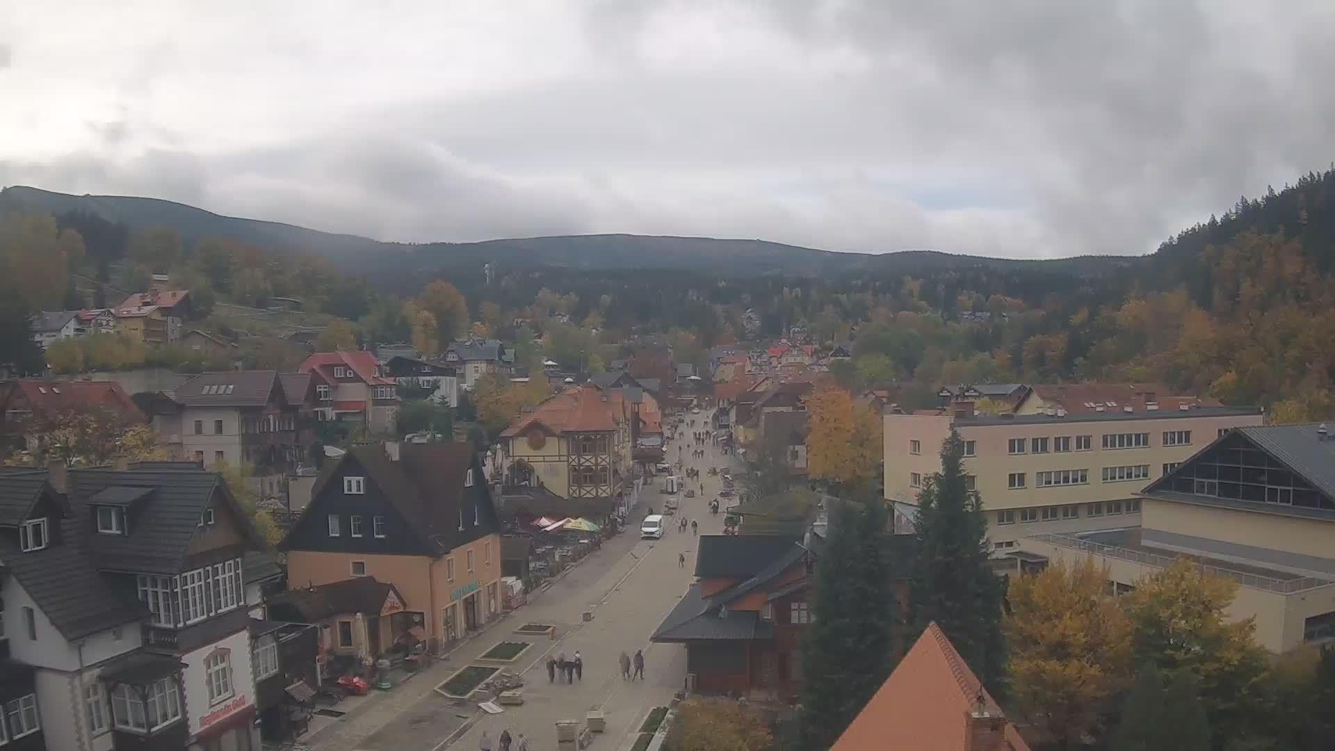 Karpacz - panorama miasta - Yesterday