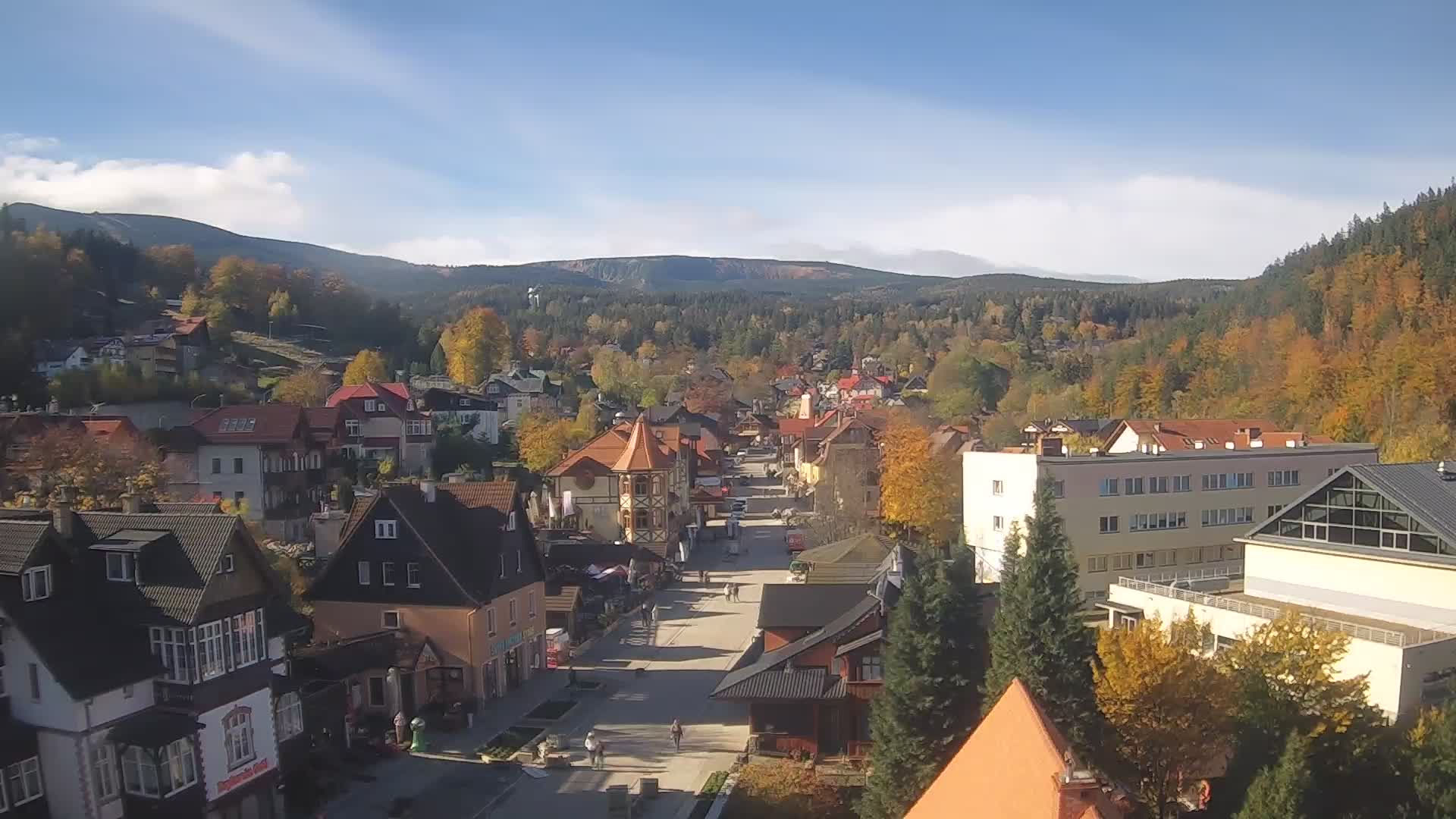 Karpacz - panorama miasta - Webcams