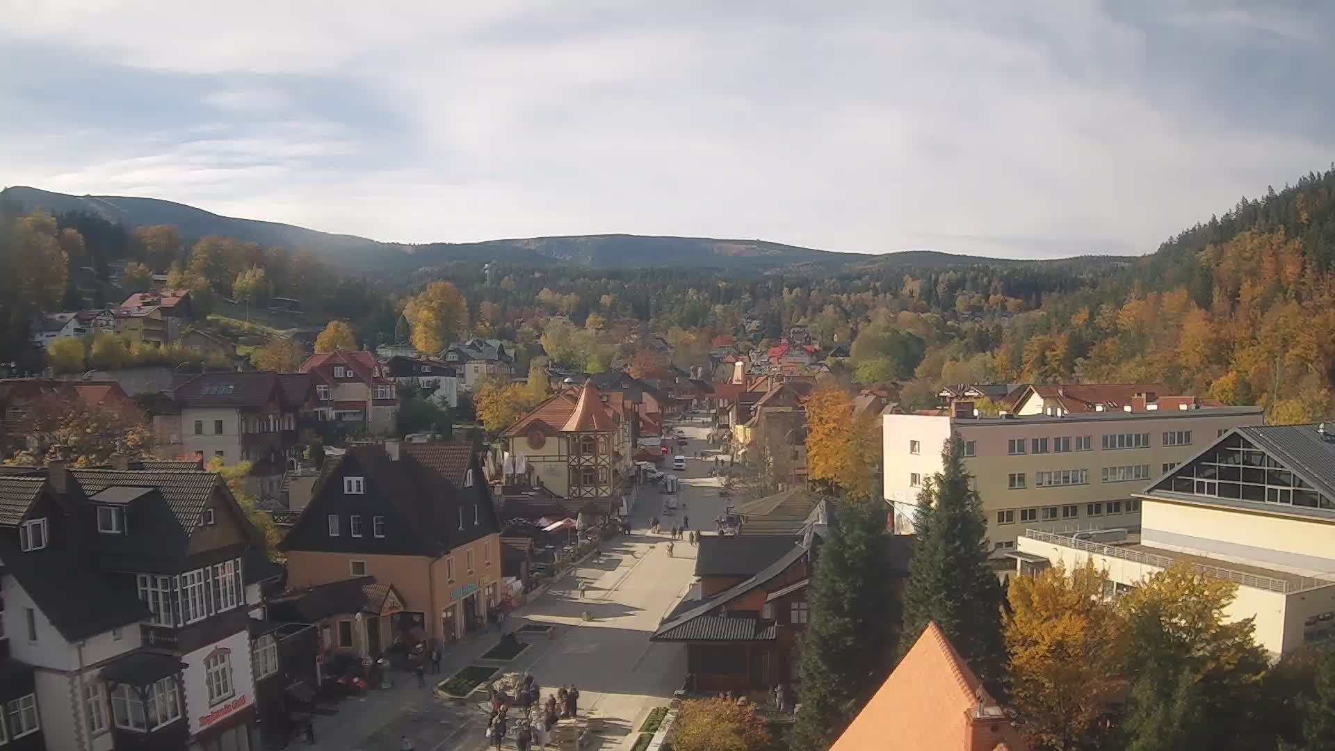 Karpacz - panorama miasta - Webcams