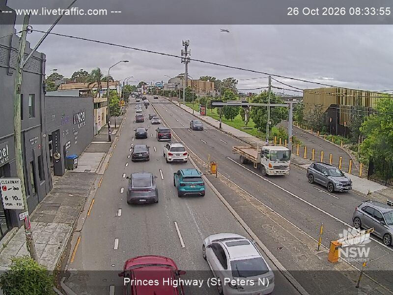 Princes Highway (St Peters N) - Yesterday