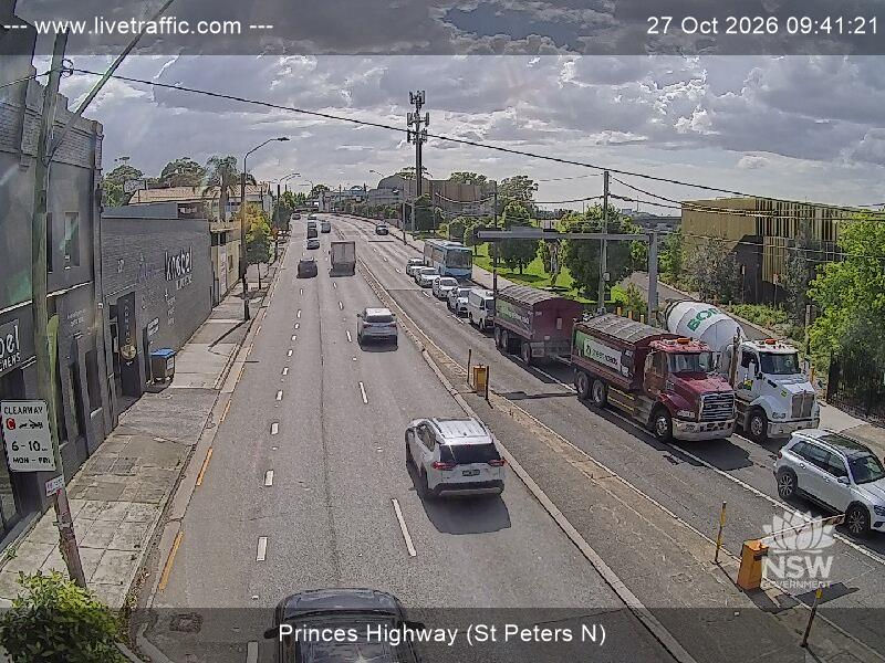 Princes Highway (St Peters N) - Webcams