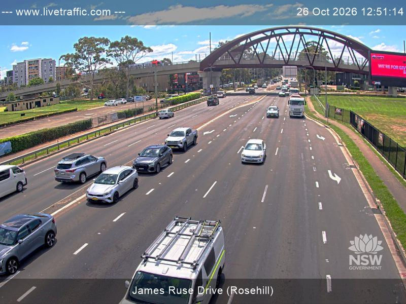 James Ruse Drive (Rosehill) - Yesterday