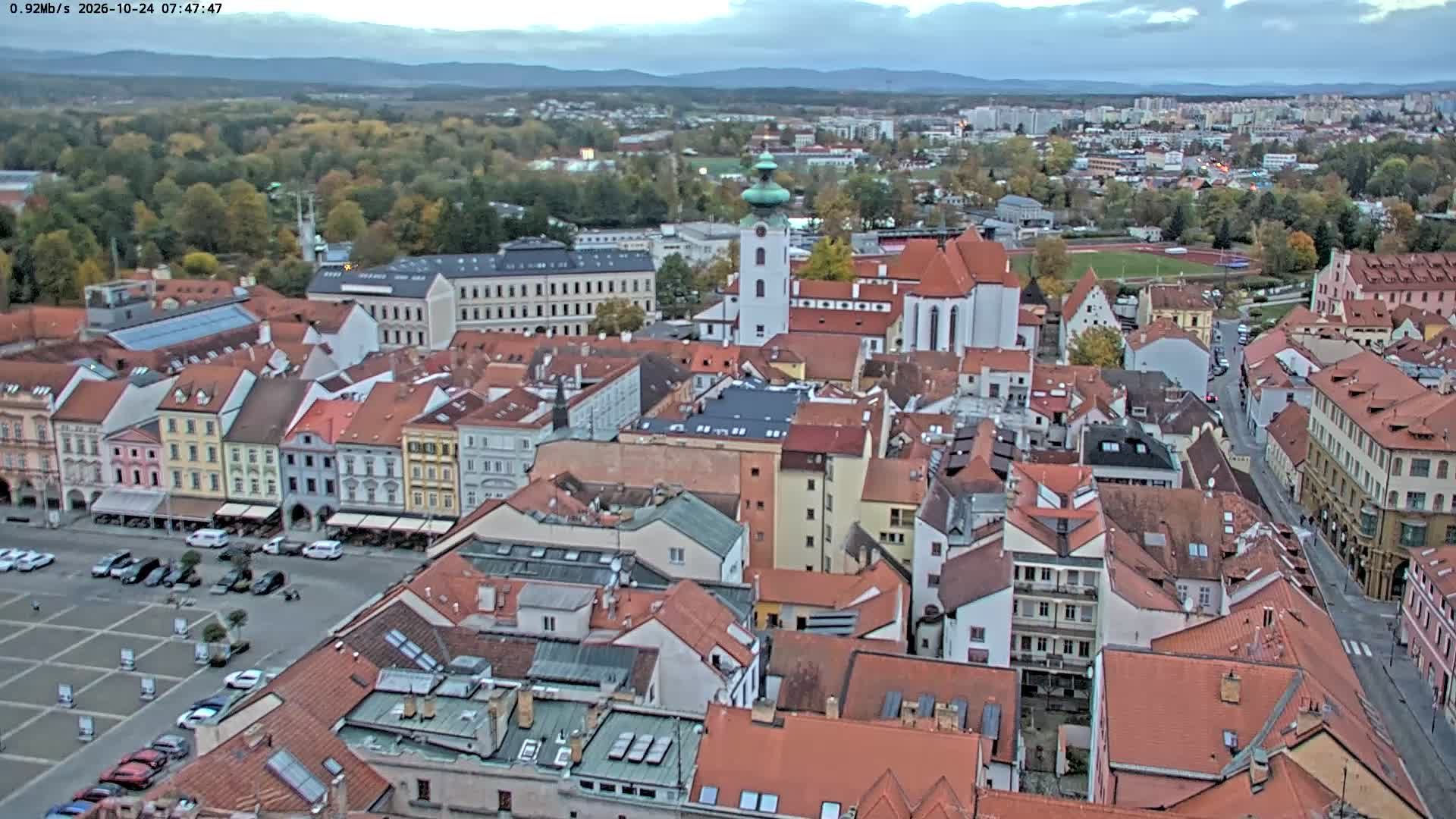České Budějovice - včera