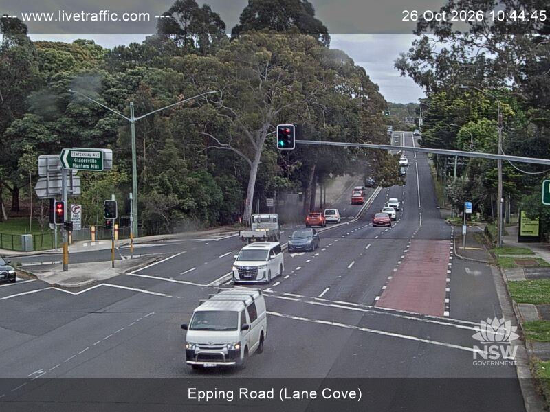 Epping Road (Lane Cove) - Yesterday