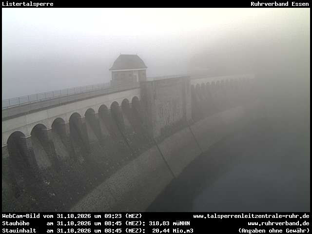 Listertalsperre - Webcams