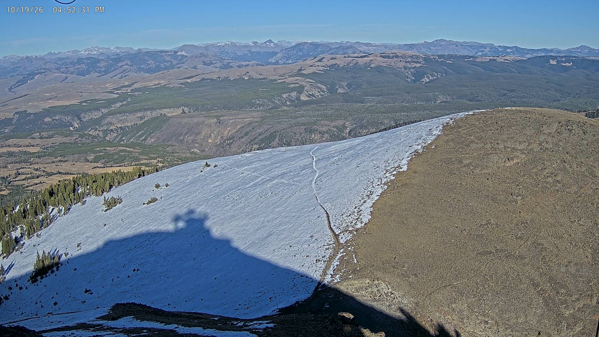 Yellowstone National Park Mount Washburn Fire Lookout Northeast - Yesterday