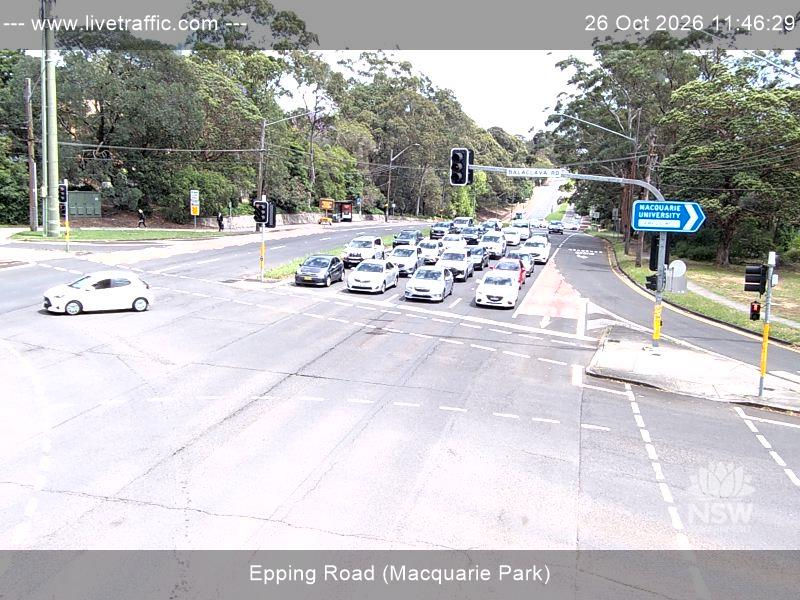 Epping Road (Macquarie Park) - Yesterday