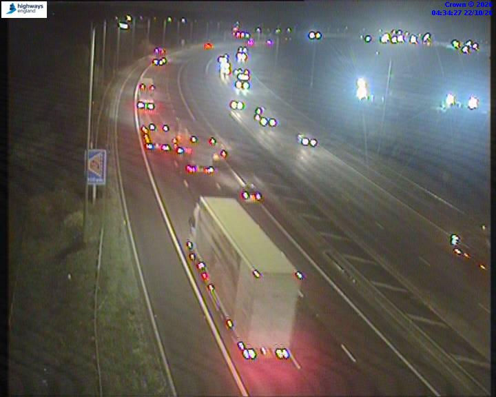 M62 J28 Tingley Interchange - Вчера